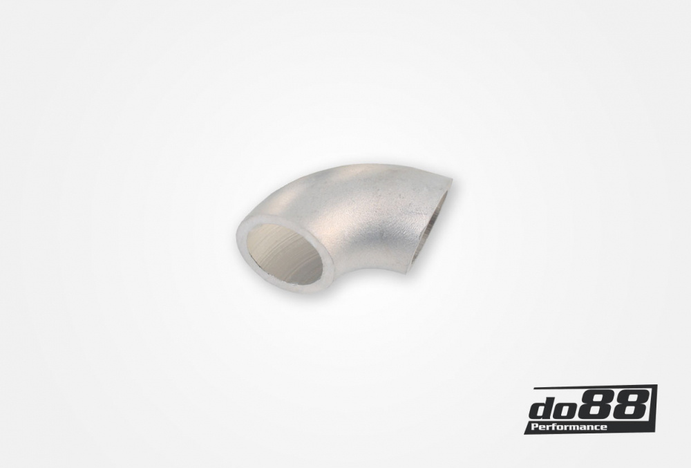 Aluminum pipe 90° 40x3 mm, short radius