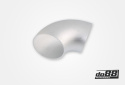 Aluminum pipe 90° 89x3 mm, short radius