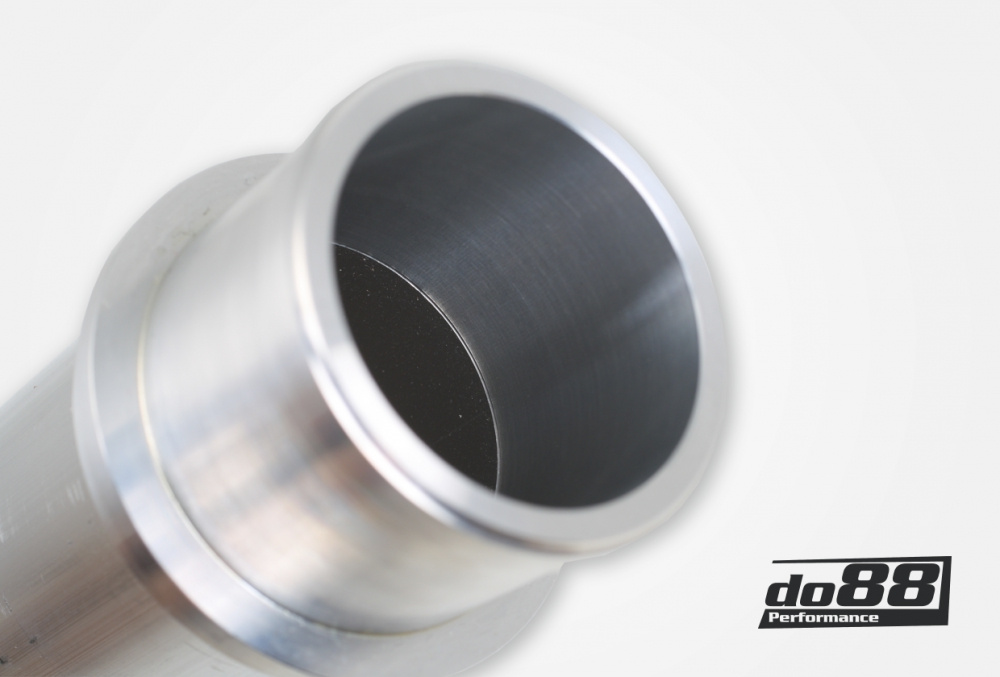 Pipe end with hose connection 35mm