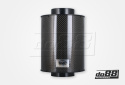 BMC CDA Carbon Dynamic Airbox, Carbon fiber, Connection 100mm, Length 224mm