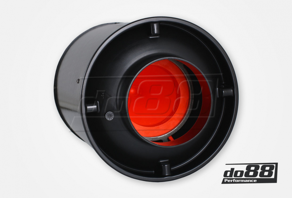 BMC CDA Carbon Dynamic Airbox, Carbon fiber, Connection 100mm, Length 224mm