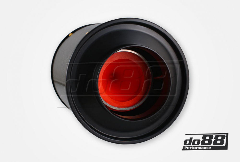 BMC CDA Carbon Dynamic Airbox, Carbon fiber, Connection 120mm, Length 260mm