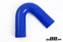 Silicone Hose Blue 135 degree 3,5\'\' (89mm)