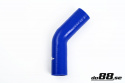 Silicone Hose Blue 45 degree 1,5\'\' (38mm)