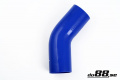 Silicone Hose Blue 45 degree 3,5'' (89mm) Silicone Hose Blue 45 degree 3,5'' (89mm)