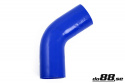 Silicone Hose Blue 60 degree 3,75\'\' (95mm)