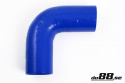 Silicone Hose Blue 90 degree 2,875\'\' (73mm)