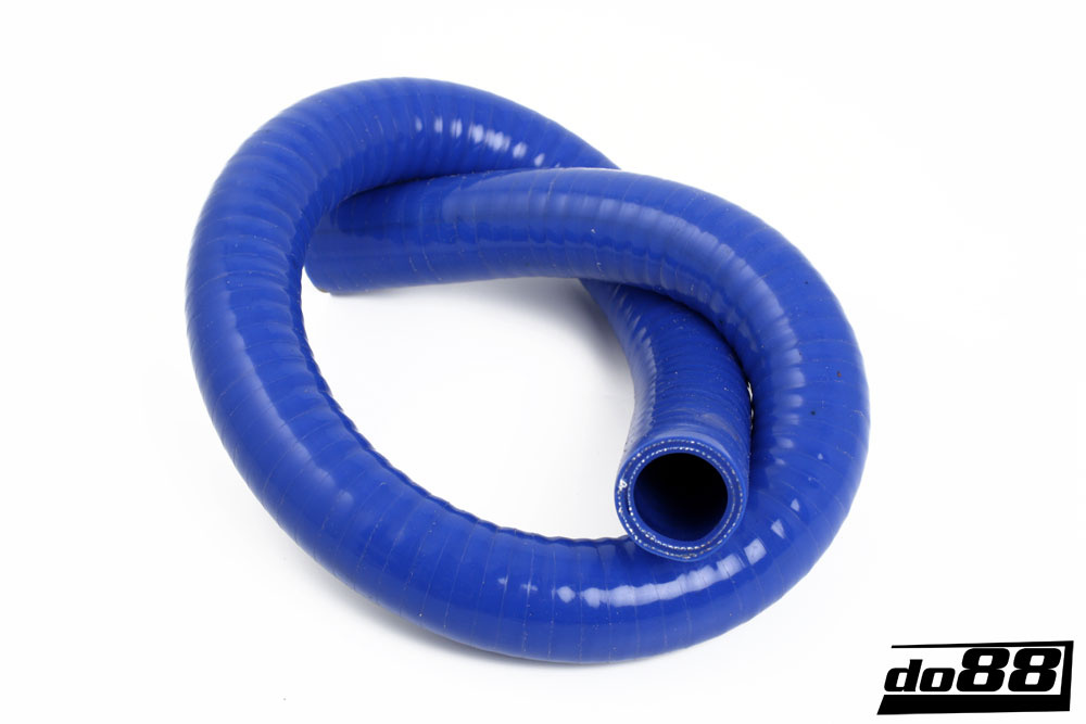 Silicone Hose Blue Flexible smooth 1,0\'\' (25mm)