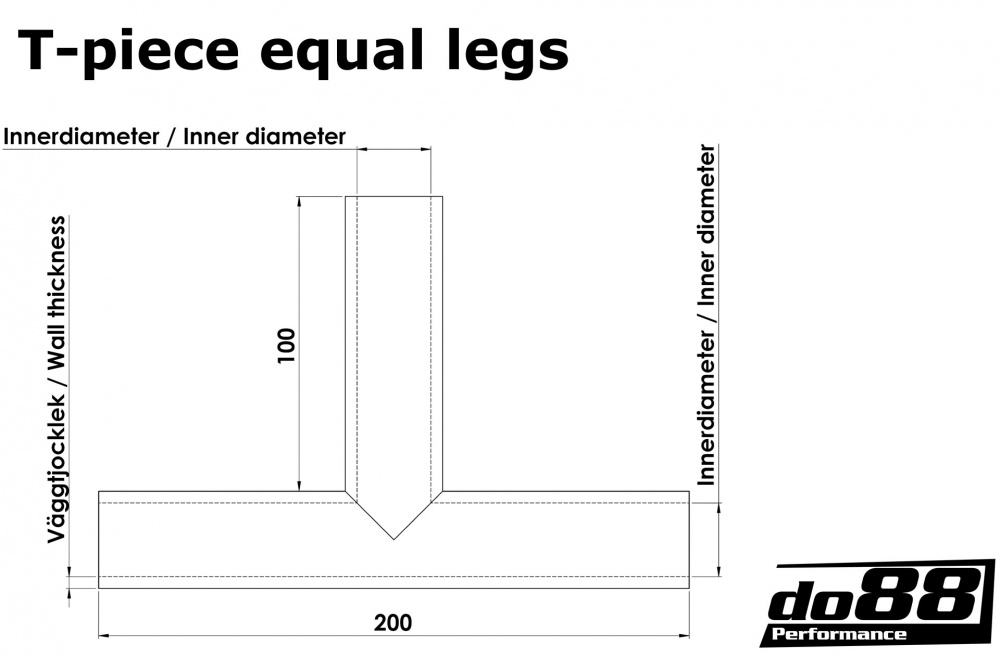 Silicone Hose Blue T 0,875\'\' (22mm)