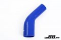 Silicone Hose Blue 45 degree 2,375 - 3,125'' (60 - 80mm) Silicone Hose Blue 45 degree 2,375 - 3,125'' (60 - 80mm)