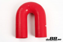 Silicone Hose Red 180 degree 1\'\' (25mm)