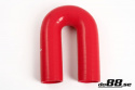 Silicone Hose Red 180 degree 1,625\'\' (41mm)