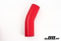 Silicone Hose Red 25 degree 2,75\'\' (70mm)