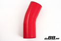Silicone Hose Red 25 degree 3,5\'\' (89mm)
