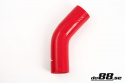 Silicone Hose Red 45 degree 2,125\'\' (54mm)