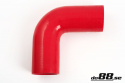Silicone Hose Red 90 degree 2,5\'\' (63mm)