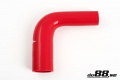 Silicone Hose Red 90 degree 1,375 - 1,5'' (35 - 38mm) Silicone Hose Red 90 degree 1,375 - 1,5'' (35 - 38mm)