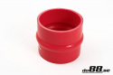 Silicone Hose Red Hump 3,5\'\' (89mm)