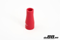 Silicone Hose Red Reducer 1,125 - 1,25\'\' (28-32mm)