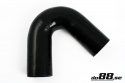 Silicone Hose Black 135 degree 3\'\' (76mm)