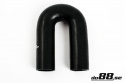 Silicone Hose Black 180 degree 1,875\'\' (48mm)