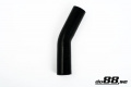 Silicone Hose Black 25 degree 1,375'' (35mm) Silicone Hose Black 25 degree 1,375'' (35mm)