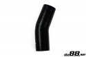 Silicone Hose Black 25 degree 2,68\'\' (68mm)