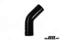 Silicone Hose Black 45 degree 2,126'' (54mm) Silicone Hose Black 45 degree 2,126'' (54mm)