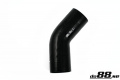 Silicone Hose Black 45 degree 3,25'' (83mm) Silicone Hose Black 45 degree 3,25'' (83mm)