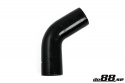 Silicone Hose Black 60 degree 2,56\'\' (65mm)