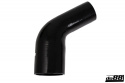 Silicone Hose Black 60 degree 2,5 - 3,25\'\' (63-83mm)
