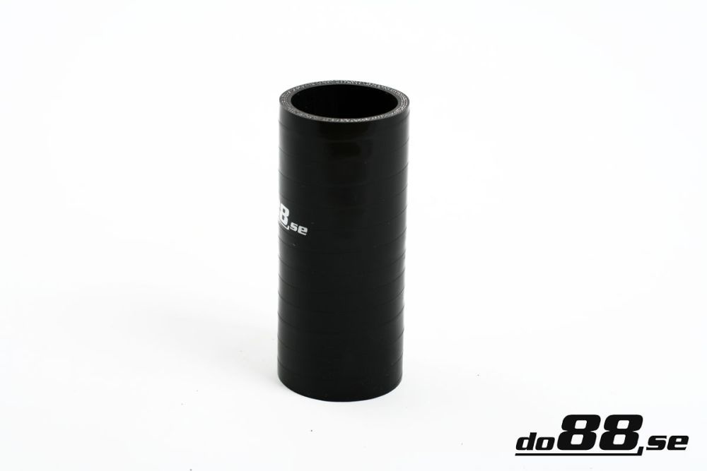 Silicone Hose Black Coupler 1'' (25mm)