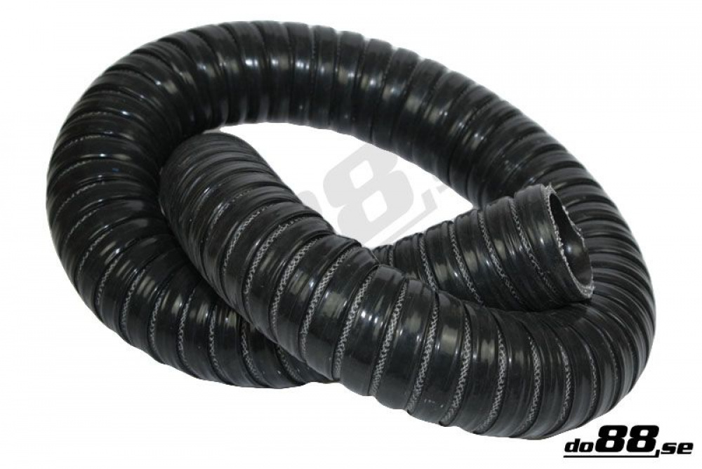 Silicone Hose Black Flexible 1,5\'\' (38mm)