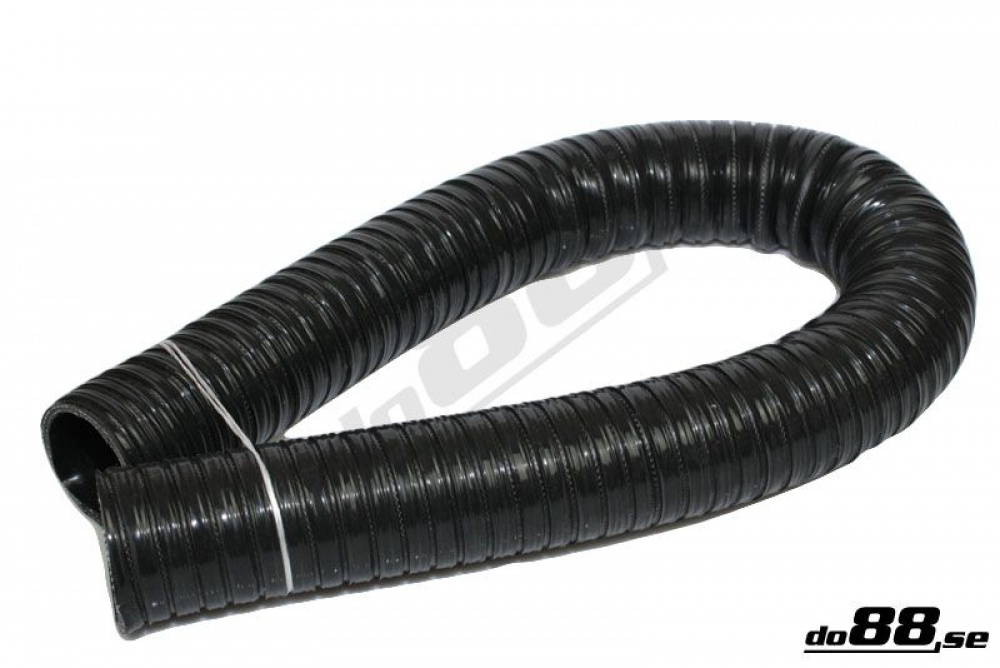 Silicone Hose Black Flexible 2,375\'\' (60mm)