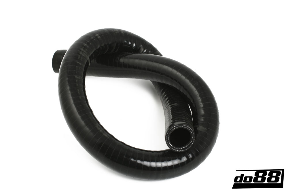 Silicone Hose Black Flexible smooth 1,25'' (32mm)