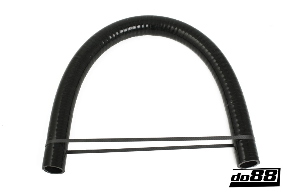 Silicone Hose Black Flexible smooth 1,875\'\' (48mm)