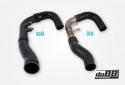 Toyota Yaris GR Pressure pipes for do88 IC, Black hoses