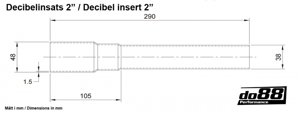 Decibel insert 2\'\' (51mm)
