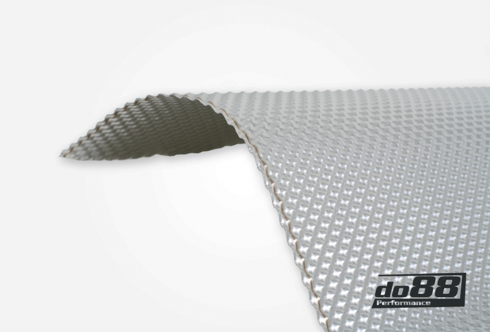 Aluminum heat shield 25x25cm