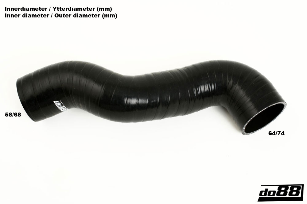 Volvo V70/XC70/S60 D5 2.4D 05-09 Intercooler outlet hose