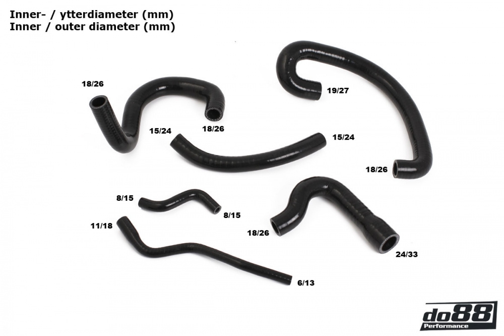 Porsche 964 Turbo K Jetronic hoses