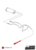 Porsche 964 Turbo Carbon canister hose