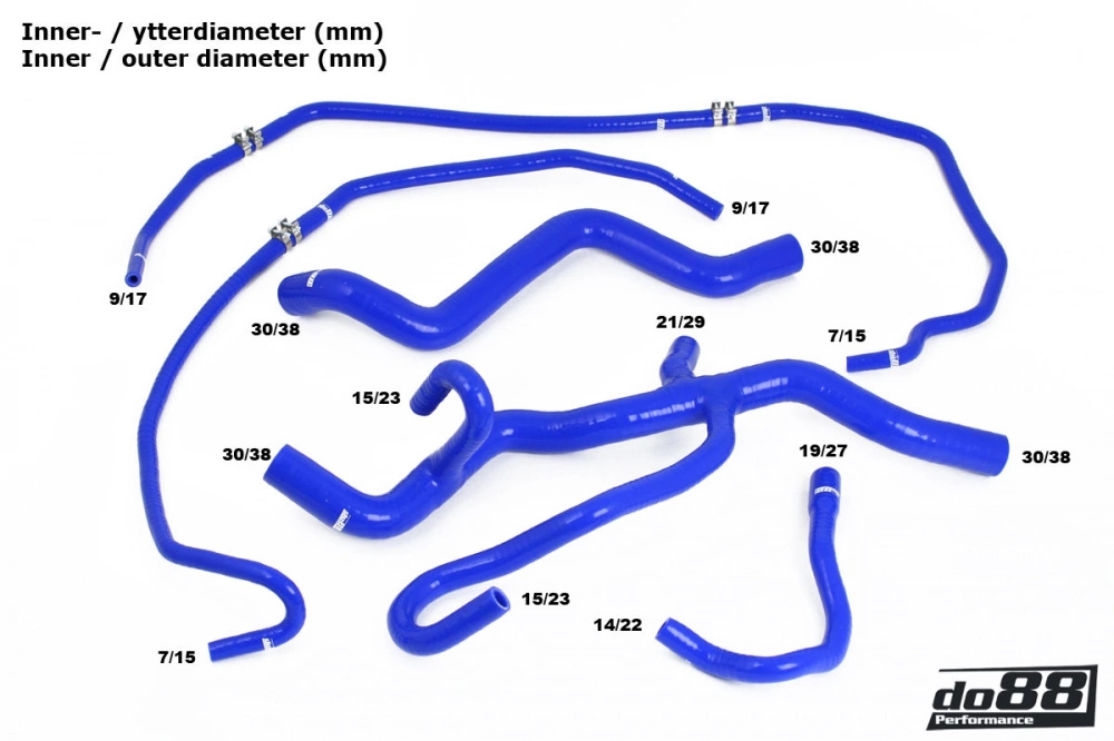 Volvo C30/C70/S40/V50 Turbo Automatic 04-13 Coolant hoses