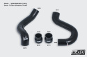 Volvo 740 760 780 940 960 D24 TIC Pressure hoses Black