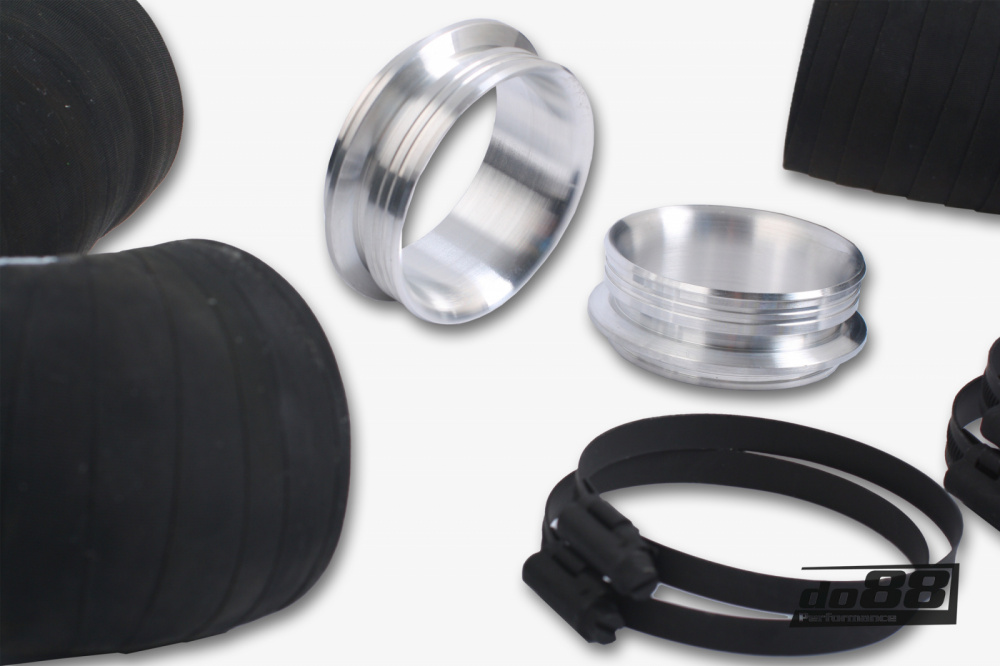 Porsche 911 Carrera (992) Turbo inlet hoses, OE/do88 66mm airbox