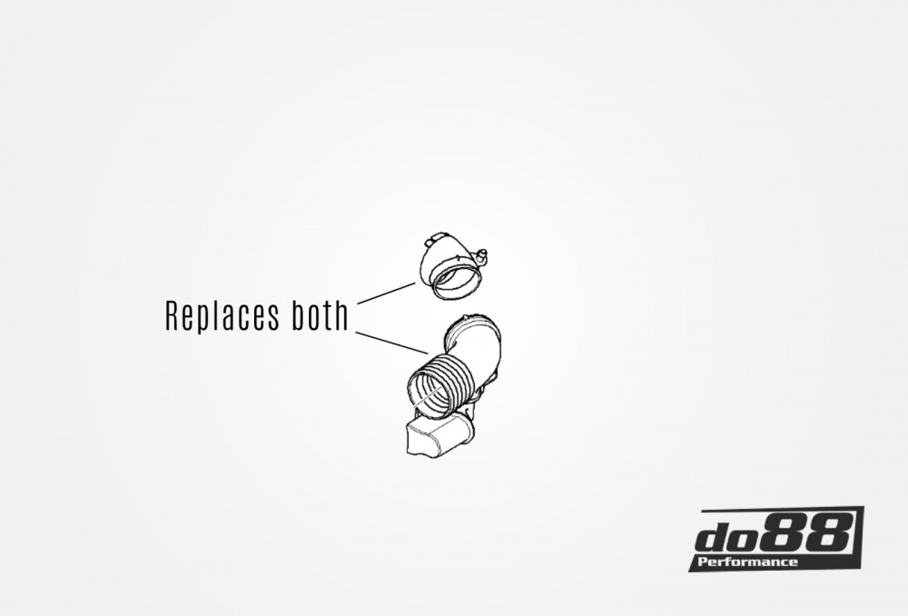 BMW 128i 325i 328i 330i E90 E82 2005-12 Intake Resonator Delete