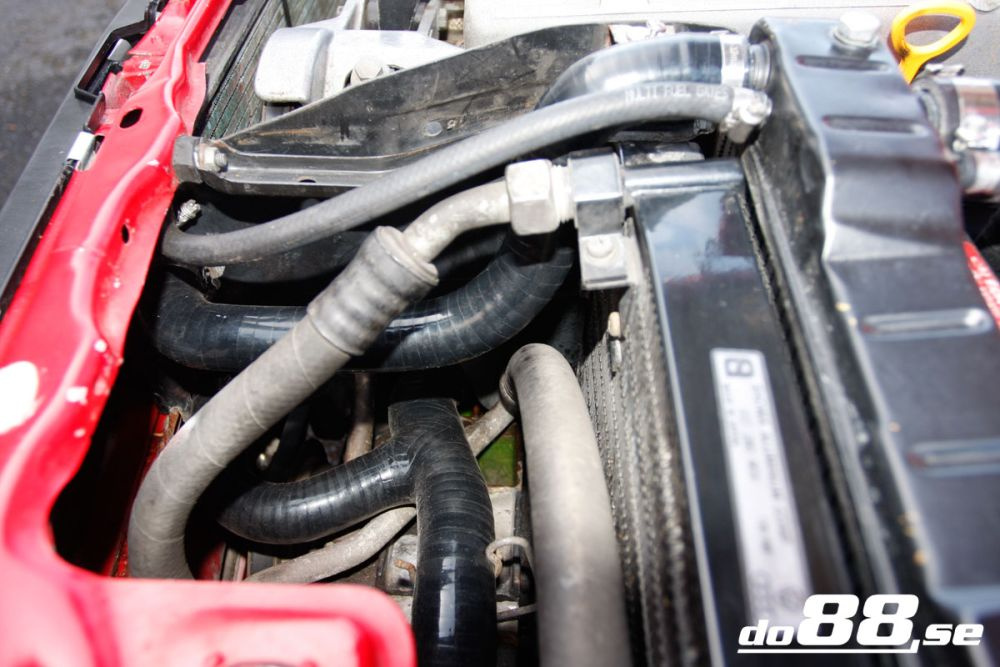 Audi Quattro 20v Radiator hoses Black