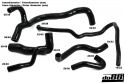 Audi Quattro 20v Radiator hoses Black