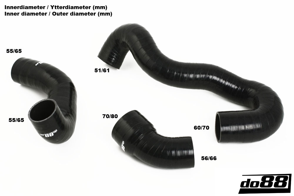 SAAB 9-5 1.9 TiD 2006-2010 Pressure hoses (85Ah battery)